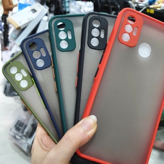 Ốp lưng Tecno Spark 7 /Spark 7T dẻo viềng lưng nhựa nhám