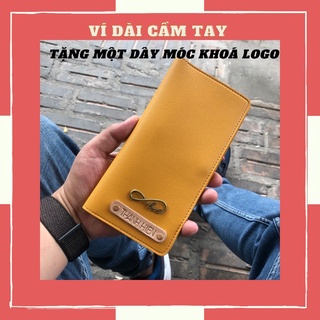 Ví Dài Mầu Vàng - Khắc Tên Free