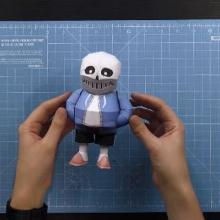 Mô hình giấy gameUndertale] Sans