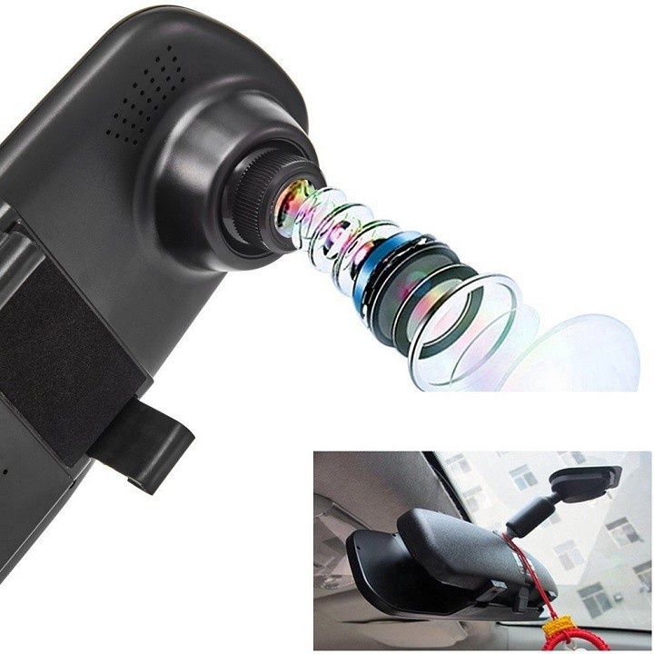 Camera hành trình oto dạng gương full HD không có camera lùi | BigBuy360 - bigbuy360.vn