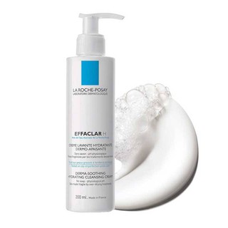 La Roche-Posay Cream  Sữa Rửa Mặt Cho Da Dầu Thiếu Nước Effaclar H Cleansing 200ml