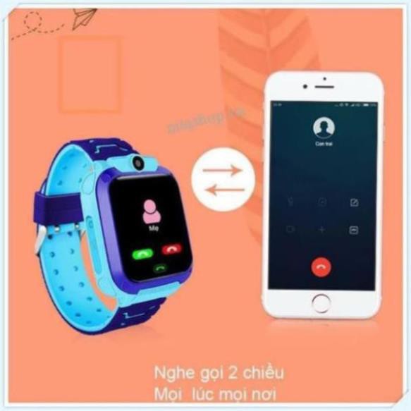 Đồng hồ thông minh định vị Q12S bản tiếng việt Chính Hãng