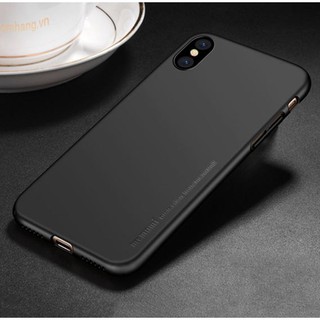 Ốp lưng mờ nhám siêu mỏng memumi dành cho iphone x