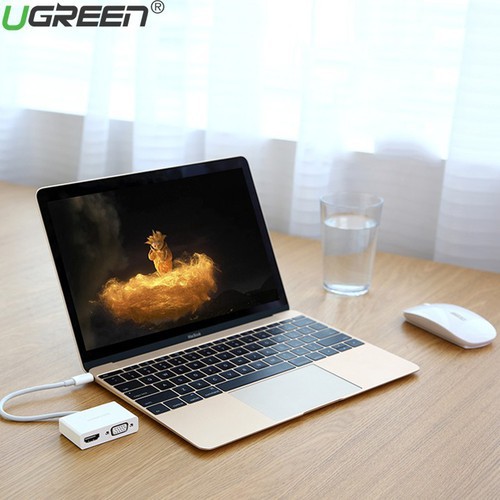 Cáp Chuyển USB Type-C to HDMI và VGA 4K x 2K Cao Cấp Ugreen 30843