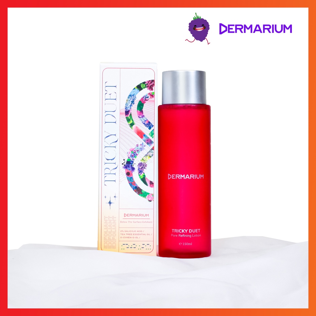 Dermarium Tricky Duet - 2% Salicylic Acid tẩy da chết lỗ chân lông