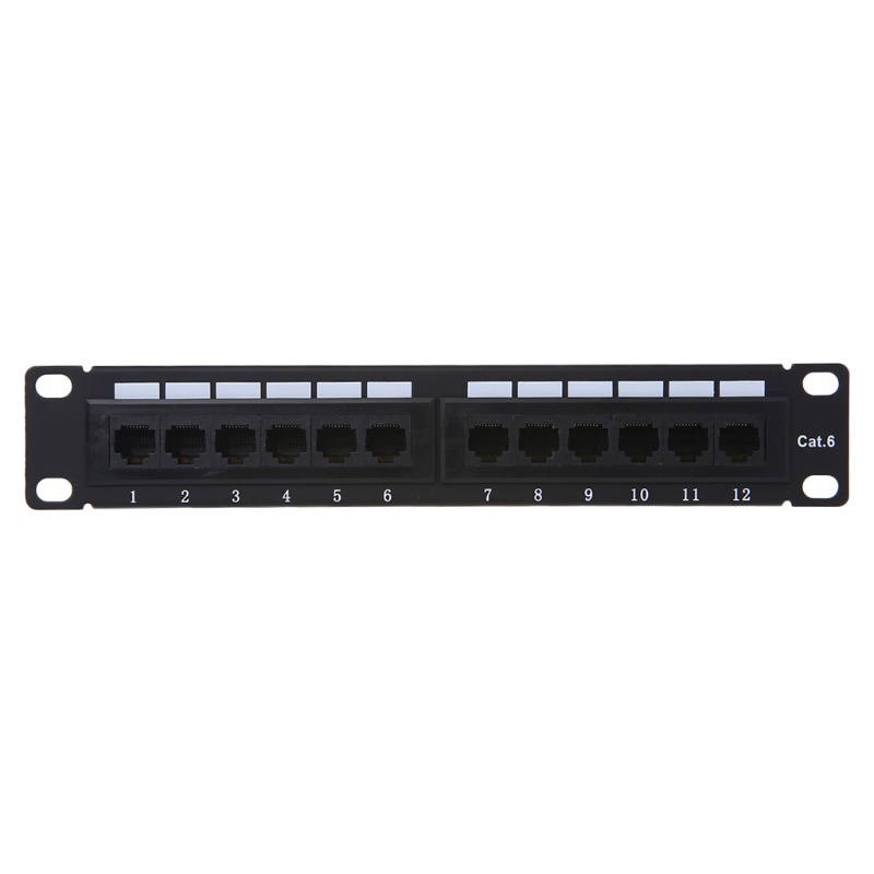 Bộ kết nối mạng LAN Cat6 12 cổng RJ45 chất lượng