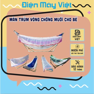 Màn trùm võng chống muỗi cao cấp, Mùng mắc võng chống muỗi cho bé