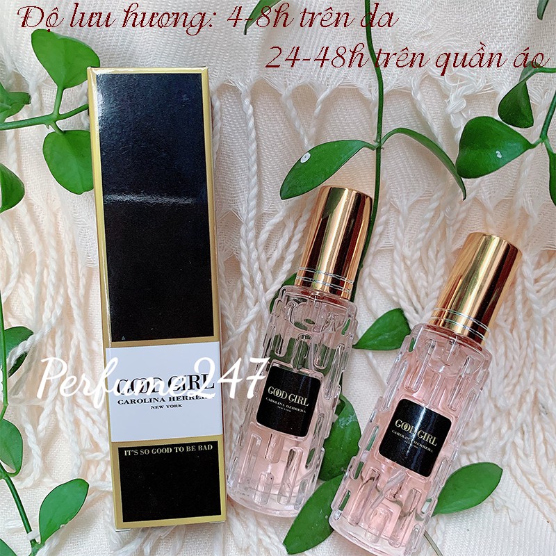 COMBO 3 NƯỚC HOA NỮ MINI CAO CẤP 20ML THƠM LÂU - MÙI GOOD GIRL