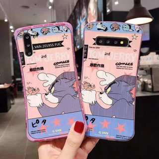 Samsung Galaxy Note 10 plus S10 plus S9 8 plus Note 9 8 Mèo mèo dễ thương Ốp lưng TPU mềm