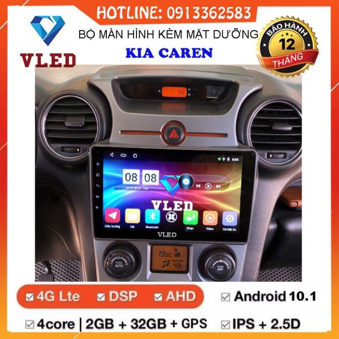 Bộ màn hình DVD Android VLED V5 cho xe KIA CAREN, định vị GPS, bản đồ chỉ đường VIETMAP, GOOGLE MAP, NAVITEL