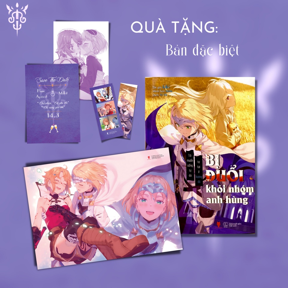 Sách - Bị Đuổi Khỏi Nhóm Anh Hùng, Tôi Muốn Sống Tự Do Tự Tại Ở Vương Đô (Tập 4)