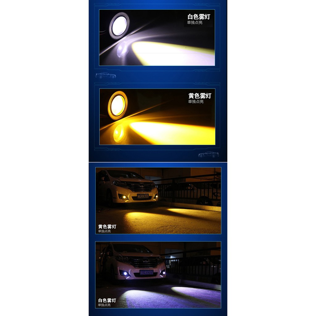 Đèn Led Sương Mù 30w Chất Lượng Cao Dành Cho Xe Hơi