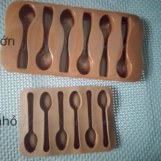 Khuôn muỗng - spoon mold resin -  dùng trong ngành thực phẩm, Resin, Jesmonite, Nến..