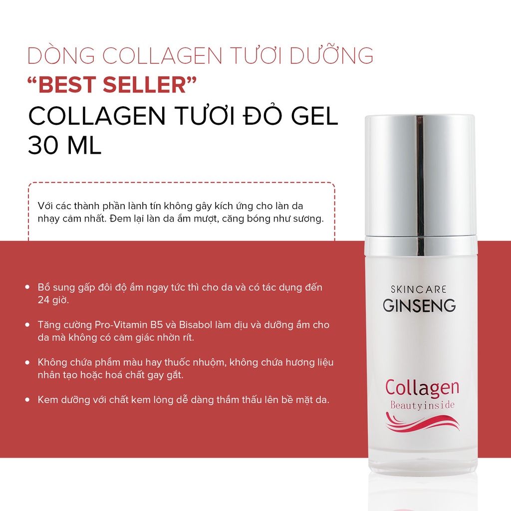 Collagen Tươi Hàn Quốc Dưỡng Trắng Phục Hồi Da Căng Bóng