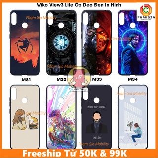 Ốp lưng Wiko View 3 Lite hình đẹp nhiều mẫu