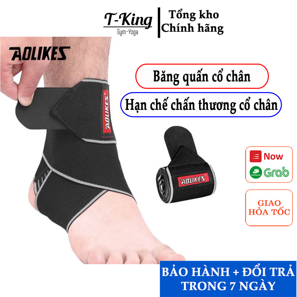 Bảo vệ cổ chân Aolikes - Bảo vệ cổ chân cực tốt- giảm chấn thương