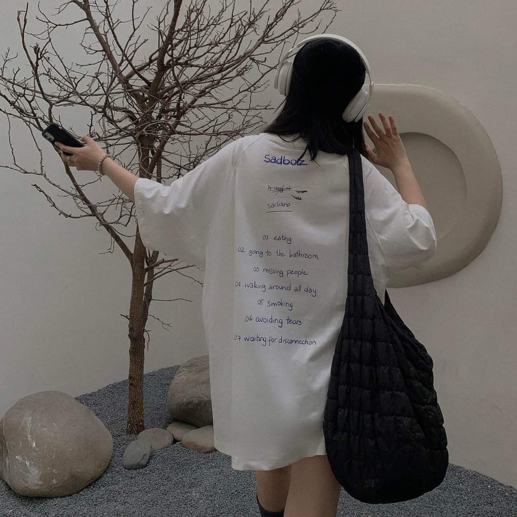 Áo thun tay lỡ MIA, Áo phông nữ form rộng dáng Unisex/Ulzzang mặc lẻ cặp nhóm hình SADB*