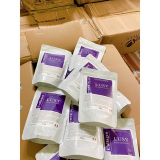 (FREESHIP) BỘT TẨY TÓC TÍM COLLAGEN LUSY 500GR