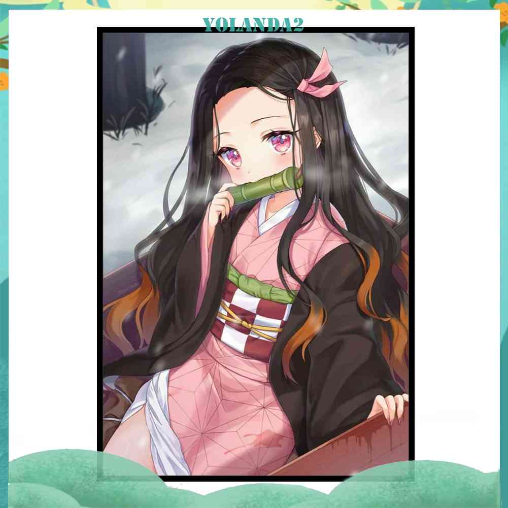 Toàn Bộ Bộ Tranh Thêu Chữ Thập 11CT DIY Hình Anime Đẹp Mắt