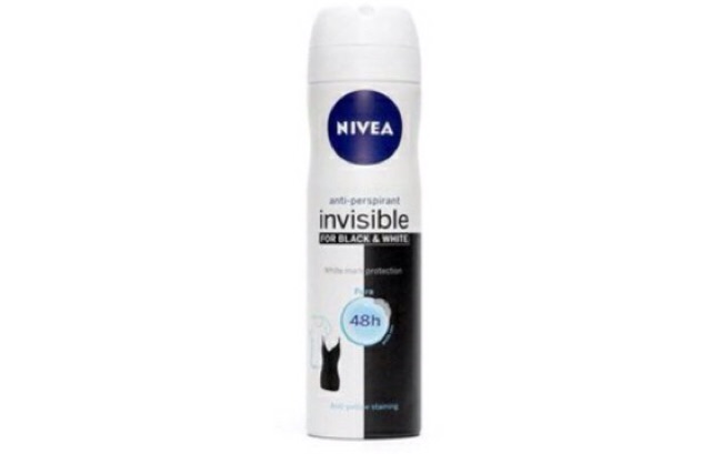 XỊT KHỬ MÌU NIVEA INVISIBLE FOR BLACK &amp; WHITE  150ML