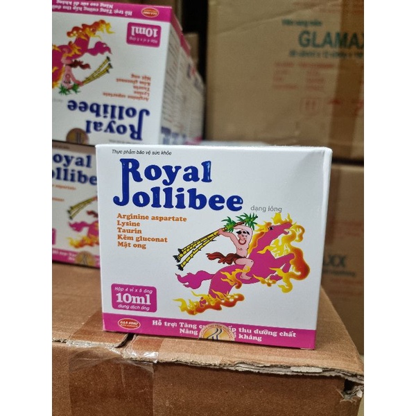 Siro Royal Jollibee – Bổ sung tiêu hóa trẻ nhanh lớn