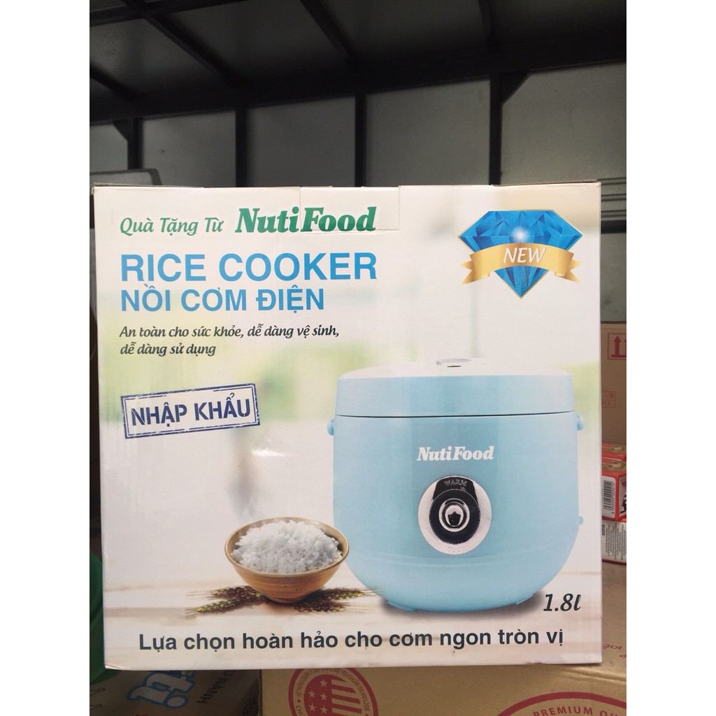 Nồi cơm điện nhập khẩu 1,8l - Nutifood