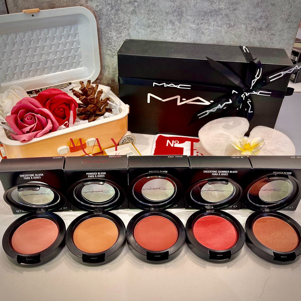 Phấn Má Hồng Dạng Lì Các Mầu MAC Matte Powder Blush 6g