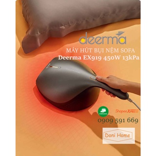 Mua  Mã Hoàn Xu 50k  Máy hút bụi đệm giường Deerma EX919 450W Lực hút mạnh 1300kPa|BH 6 tháng