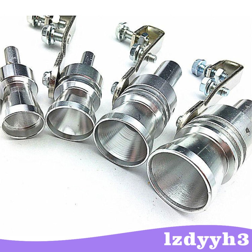Còi Xe Máy Thẳng Giảm Thanh Di Động Màu Bạc