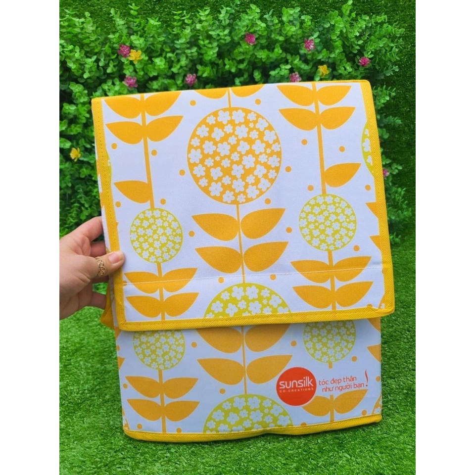 Thùng Vải Gấp Gọn Đa Năng 25x30x40cm Sunsilk - Đựng Quần Áo, Đồ Chơi, Tã Bỉm... - Có Quai Xách