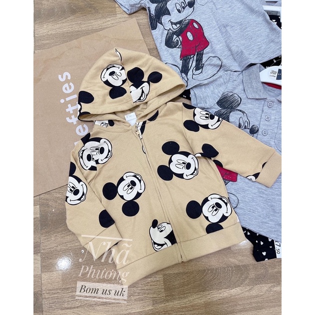 áo khoác nỉ mc nâu