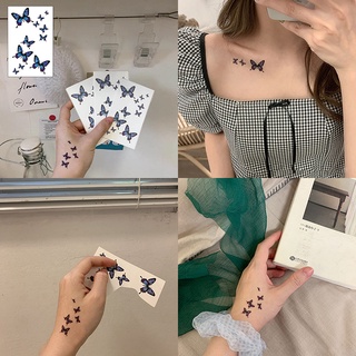 Hình xăm dán tạm thời chống thấm nước lâu trôi phong cách Hàn Quốc