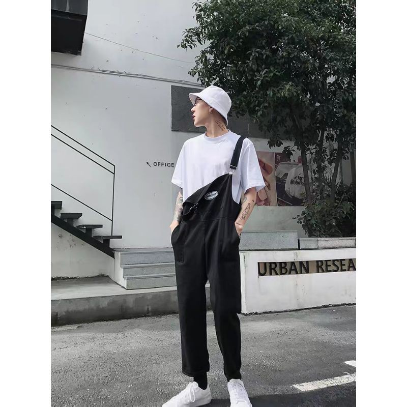 yếm quần 2 màu đen trắng. | BigBuy360 - bigbuy360.vn