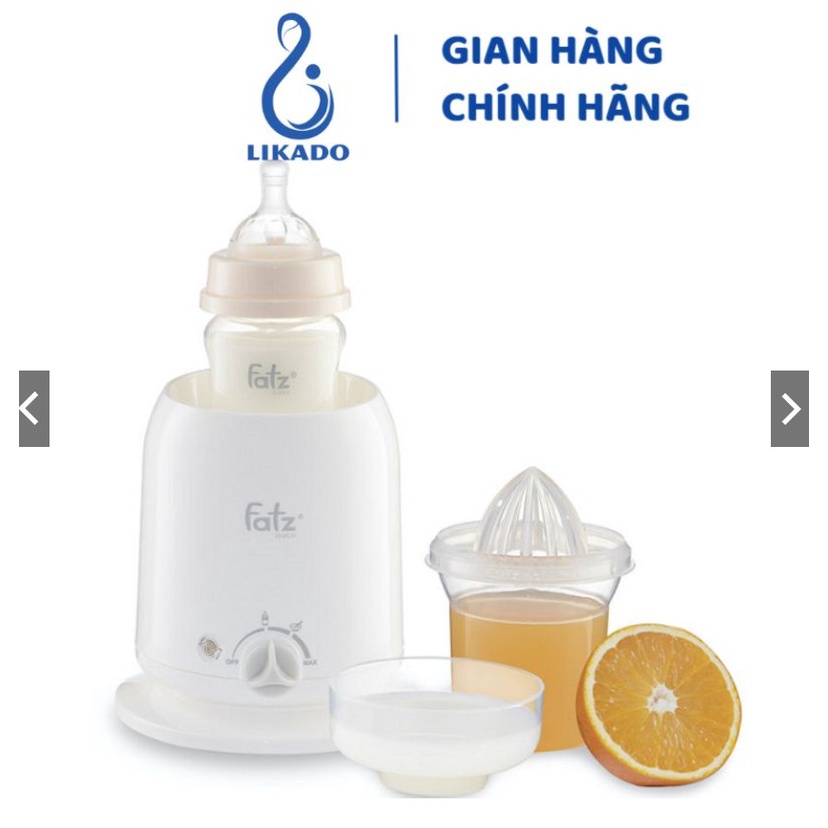 Máy hâm sữa Fatzbaby tiệt trùng điện tử 4 chức năng Mono 2 FB3002SL