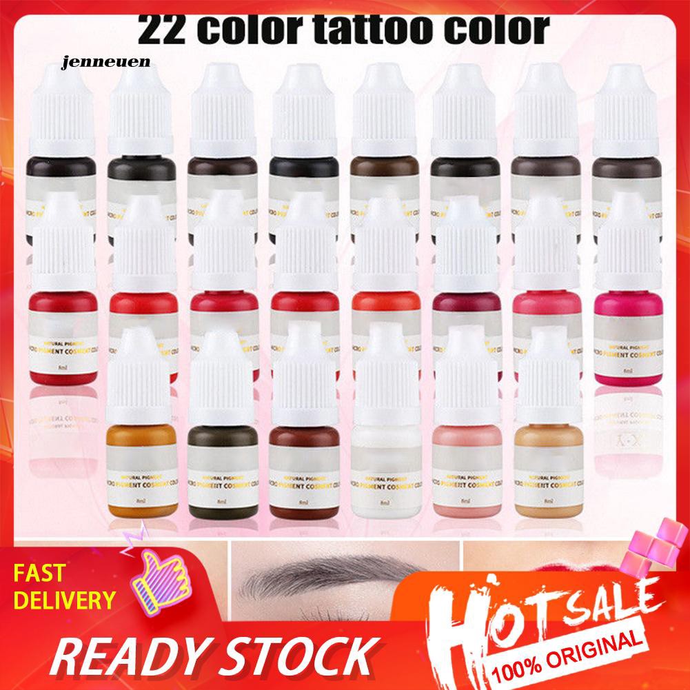 Mực phun xăm thẩm mỹ tạo dáng lông mày đẹp 8ml