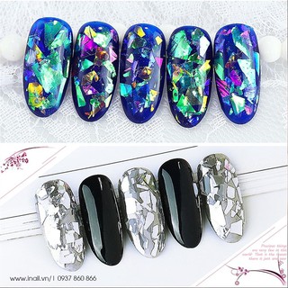 Set Giấy Bạc Vụn Pha Xà Cừ 6 Màu