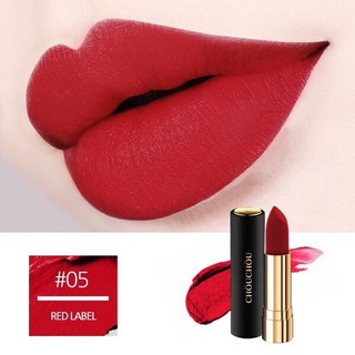 (CHÍNH HÃNG) Son Thỏi Chou Chou Premium Matte 14K màu 05 đỏ nhung
