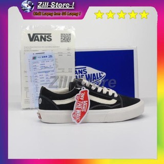 Giày thể thao sneaker V A N S vault , Old Skool low đen mũi nỉ cao cấp full box VDT2