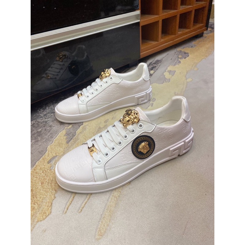 Giày thể thao/sneaker nam Versace Collection da thật cao cấp thiết kế độc đáo và sang trọng