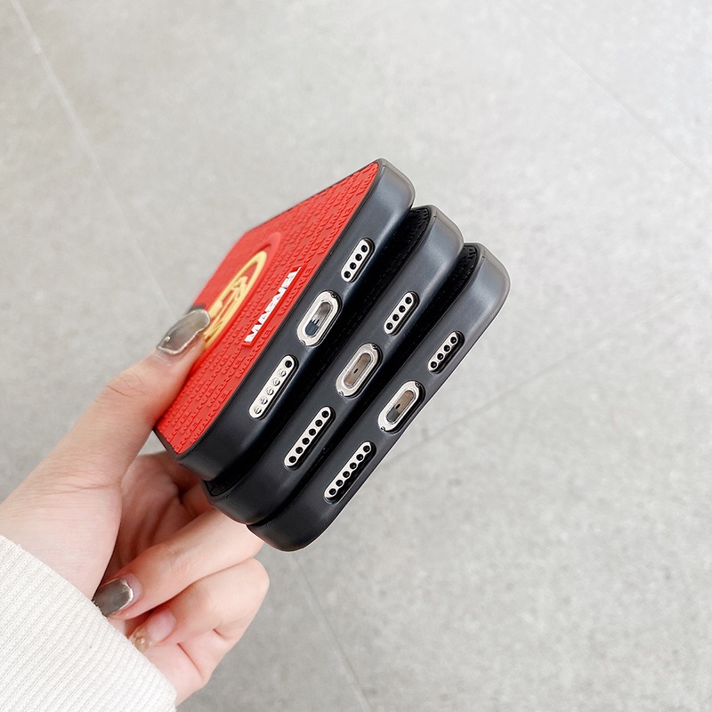 Ốp điện thoại silicone TPU mềm chống sốc in hình siêu anh hùng Marvel cho iPhone 11 12 13 7 8 6