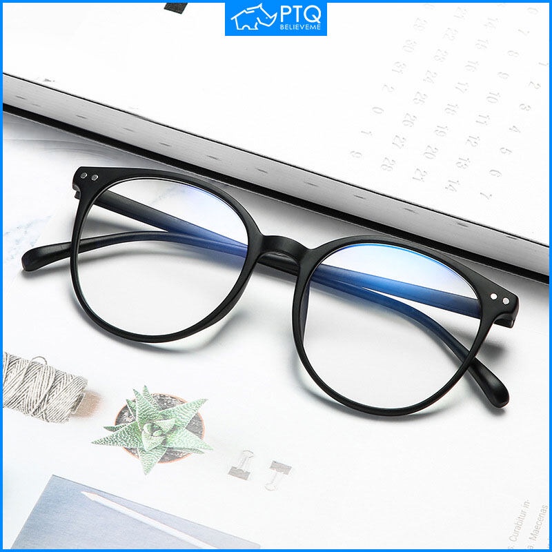 Mắt Kính Chống Ánh Sáng Xanh Phong Cách Retro Dành Cho Nam Nữ