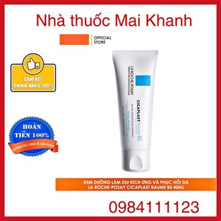 Kem Dưỡng Phục Hồi Da La Roche Posay Cicaplast B5 Baume chuẩn auth