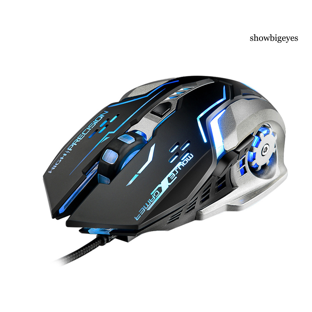 Chuột Gaming Sh-D Ywyt G815 6 Nút Bấm Có Đèn Led Nhiều Màu