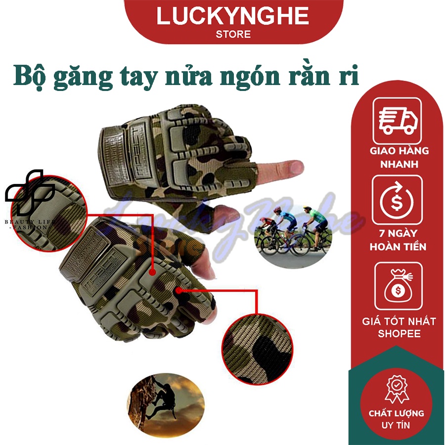 Găng Tay Nửa Ngón Mechanix-CỰC XỊN