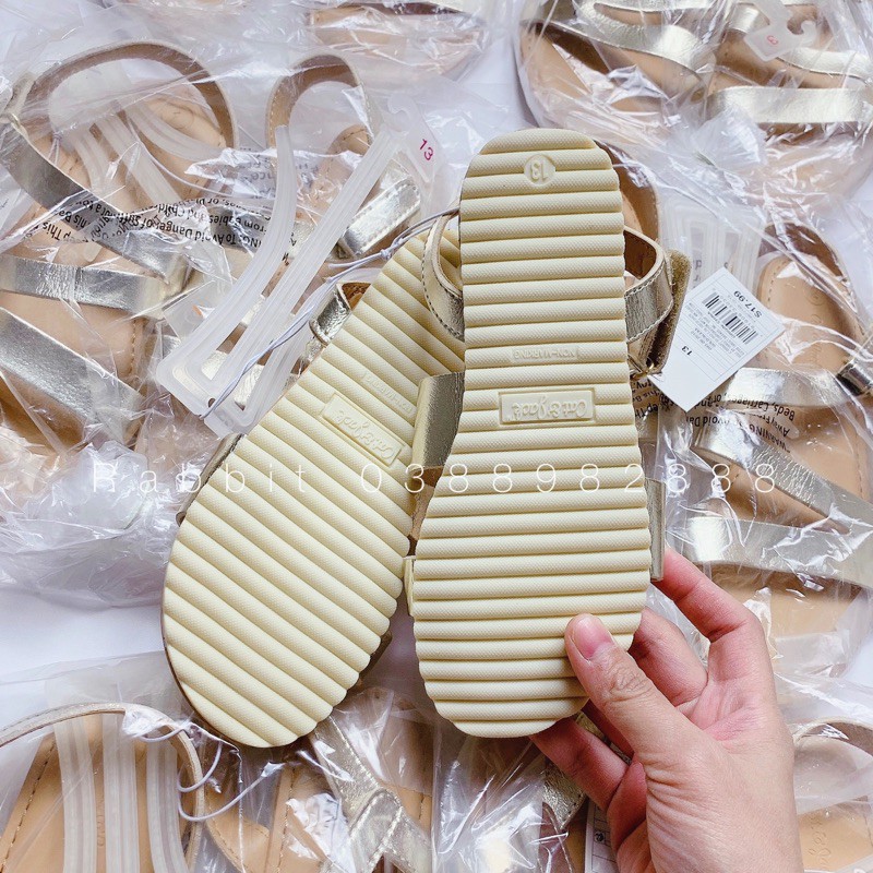 Sandal quai vàng - RABBITSHOP( hàng sale ko đổi trả)