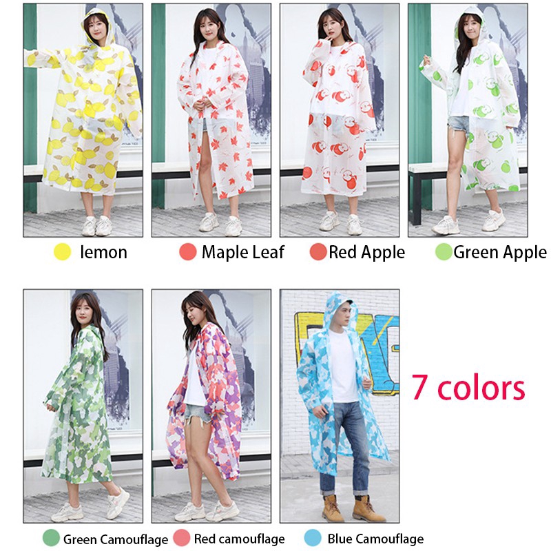 Áo mưa chống nước từ EVA dành cho nam và nữ