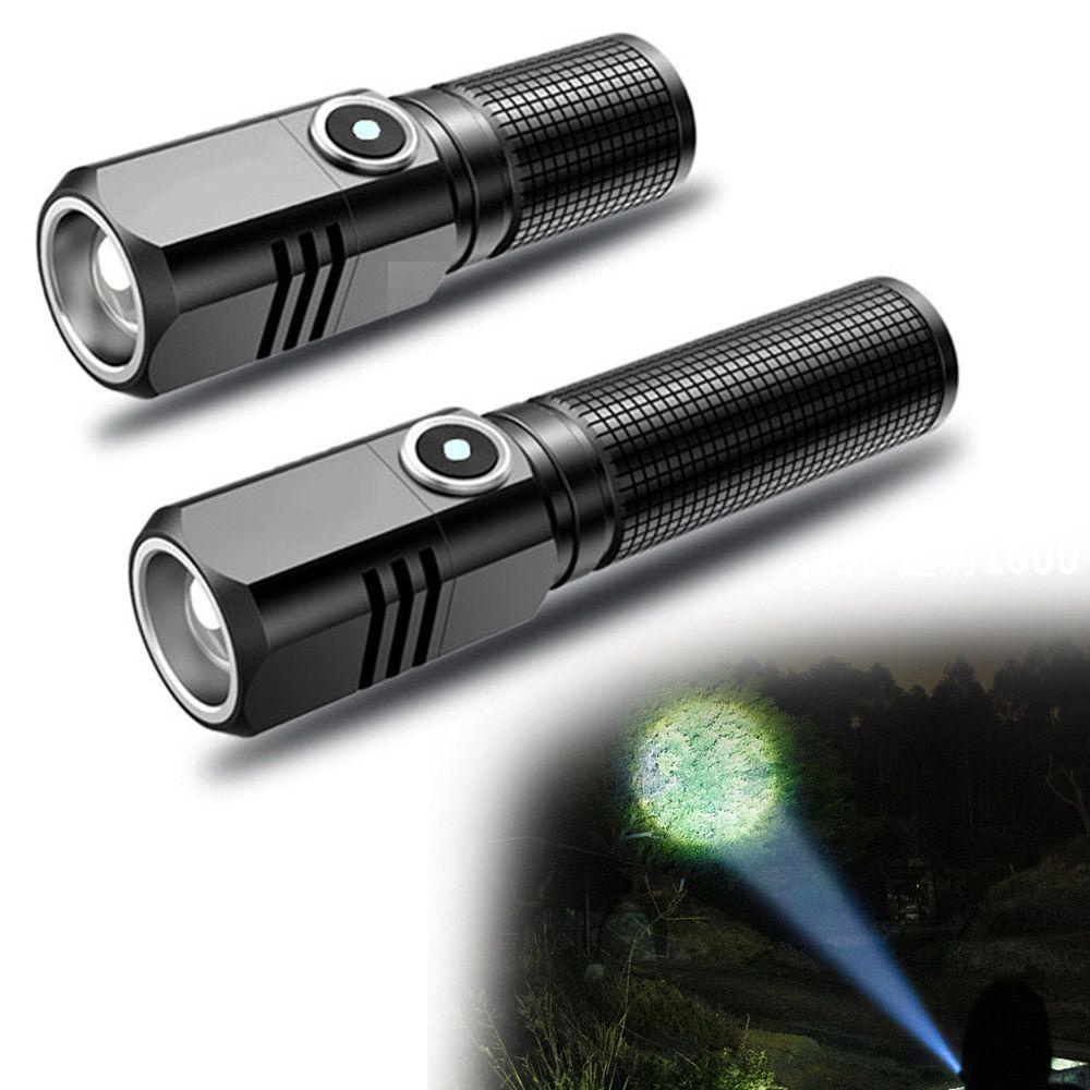 Đèn Pin Sạc Dự Phòng ABS Mini USB Chất Lượng Cao