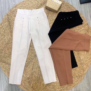 Quần baggy công sở nũ cao cấp Q107