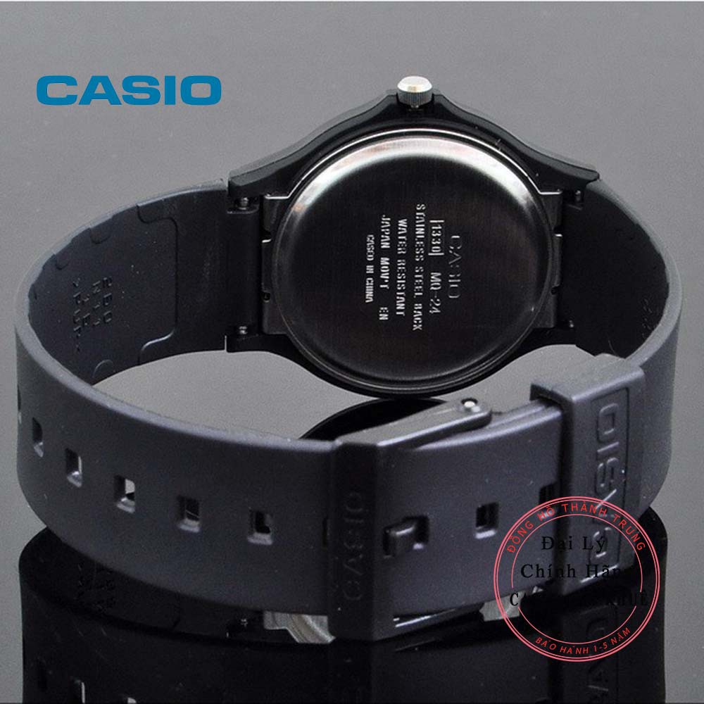 Đồng hồ Unisex Casio MQ-24-1ELDF dây nhựa