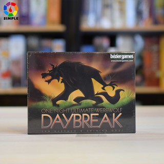One Night Ultimate Werewolf alien Board Game Bộ Bài Ma Sói One Night DayBreak (Ma sói Hừng Đông) Phiên Bản Tiếng Anh